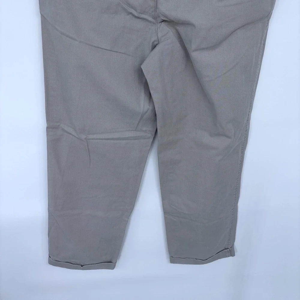 Mens Banana Republic Chino Pants Size 38R 100% Cotton‎ Grayish Tan Khaki